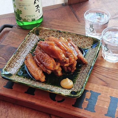 おうち居酒屋☆手羽中の甘辛煮 by ちーすけ♡ 【クックパッド】 簡単