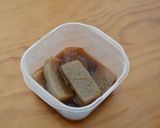 大幅カロリーカット！肉巻きこんにゃく作り方1写真
