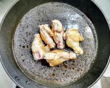 鳥手羽元と里芋と小松菜の中華煮作り方4写真
