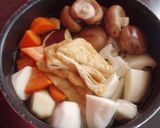 蓮根φさといもφしいたけφ煮物♪作り方4写真