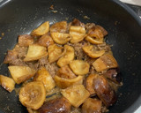 苦うま！あけび（かあつ）の皮の肉炒め作り方6写真