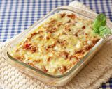 簡単！トマトとチーズのビーフングラタン作り方8写真