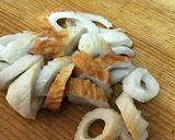 白菜とちくわのレンチン味噌煮作り方2写真