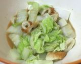 白菜とちくわのレンチン味噌煮作り方7写真