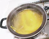 鶏ささみと椎茸の柚子胡椒パスタ作り方3写真