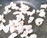 鶏ささみと椎茸の柚子胡椒パスタ作り方5写真