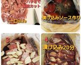冷めても柔らかい鶏肉チャップステーキ☆作り方1写真