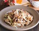 きのこと豚肉の旨味塩ダレ炒め作り方6写真