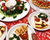 クリスマスピザ⭐ひみつのサンタピザ作り方13写真