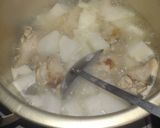 あっさり手羽元と大根の煮物作り方2写真