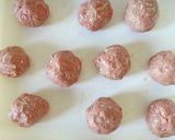 レンジで完結！ピーマンと肉団子の甘酢だれ作り方2写真