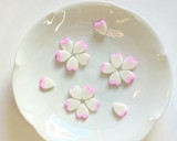 合格願✨蒲鉾を花びら型で抜き桜に作り方5写真