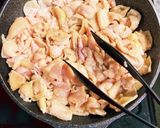 特製お味噌で食べる☆カリカリ鶏皮作り方4写真