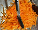 常備野菜に!丁寧に千切りした人参の塩揉み作り方9写真