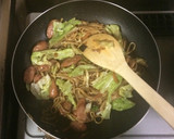 超簡単☆野菜たっぷり！旨しょう油焼うどん作り方5写真