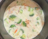 ごろごろ野菜のクラムチャウダー作り方4写真
