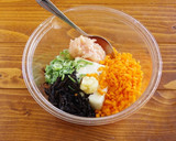 ☆簡単☆生姜香る♪ひじきと豆腐の巾着煮作り方4写真