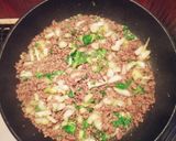 簡単☆挽き肉とセロリのトマトソースパスタ作り方2写真