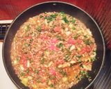 簡単☆挽き肉とセロリのトマトソースパスタ作り方3写真