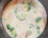 ごろごろ野菜のクラムチャウダー作り方5写真