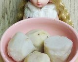 リカちゃん♡セレベス(里芋)バター醤油作り方5写真