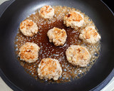 蓮根と榎の鶏団子and蓮根乗せ焼き作り方28写真