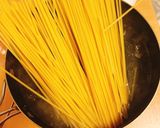 タアサイのゆず風味の豆乳カルボナーラ作り方5写真