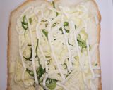 海苔ふりかけ　マヨチーズトースト♡作り方2写真