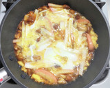 キノコの卵とじ丼◎簡単ウマシです作り方6写真