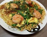 カリふわトロ★にらたまあんかけ焼きそば作り方6写真