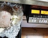 豚肩ロース塊、魚焼き器焼き作り方4写真
