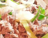 牛肉と野菜のマスタード入りマヨネーズ炒め作り方6写真