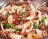 牛肉と野菜のマスタード入りマヨネーズ炒め作り方7写真