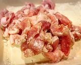 豚肉と卵とチンゲンサイの中華炒め♪作り方1写真