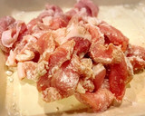 豚肉と卵とチンゲンサイの中華炒め♪作り方1写真