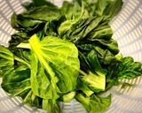 豚肉と卵とチンゲンサイの中華炒め♪作り方2写真