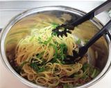 ノンオイル☆納豆と大葉の和風パスタ作り方6写真