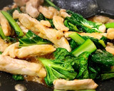 豚肉と卵とチンゲンサイの中華炒め♪作り方4写真