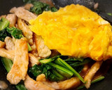 豚肉と卵とチンゲンサイの中華炒め♪作り方5写真