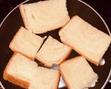 簡単ピーナッツバター食パン　卵牛乳なし♡作り方5写真