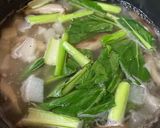 簡単！コロコロ大根と椎茸の卵スープ作り方4写真
