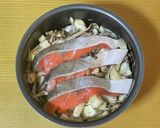 鮭と舞茸の炊き込みご飯作り方5写真