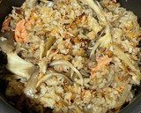 鮭と舞茸の炊き込みご飯作り方7写真