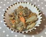 鮭と舞茸の炊き込みご飯作り方9写真