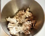 揚げ舞茸とほうれん草のペペロンチーノ風作り方2写真