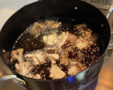 揚げ舞茸とほうれん草のペペロンチーノ風作り方3写真