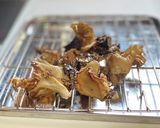 揚げ舞茸とほうれん草のペペロンチーノ風作り方4写真