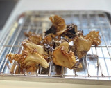 揚げ舞茸とほうれん草のペペロンチーノ風作り方4写真