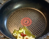 揚げ舞茸とほうれん草のペペロンチーノ風作り方7写真