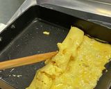 バナナ入り卵焼き作り方4写真